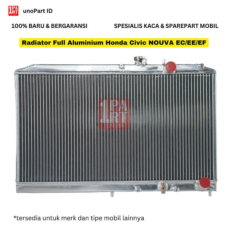 Radiator Full Aluminium Honda Civic Nouva EC/EE/EF 1988-1991 - foto 2