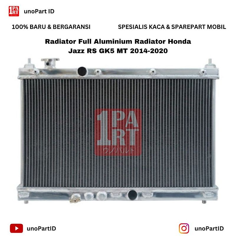 Radiator Full Aluminium Honda Jazz RS GK5 MT 2014-2020 Altech - foto 5