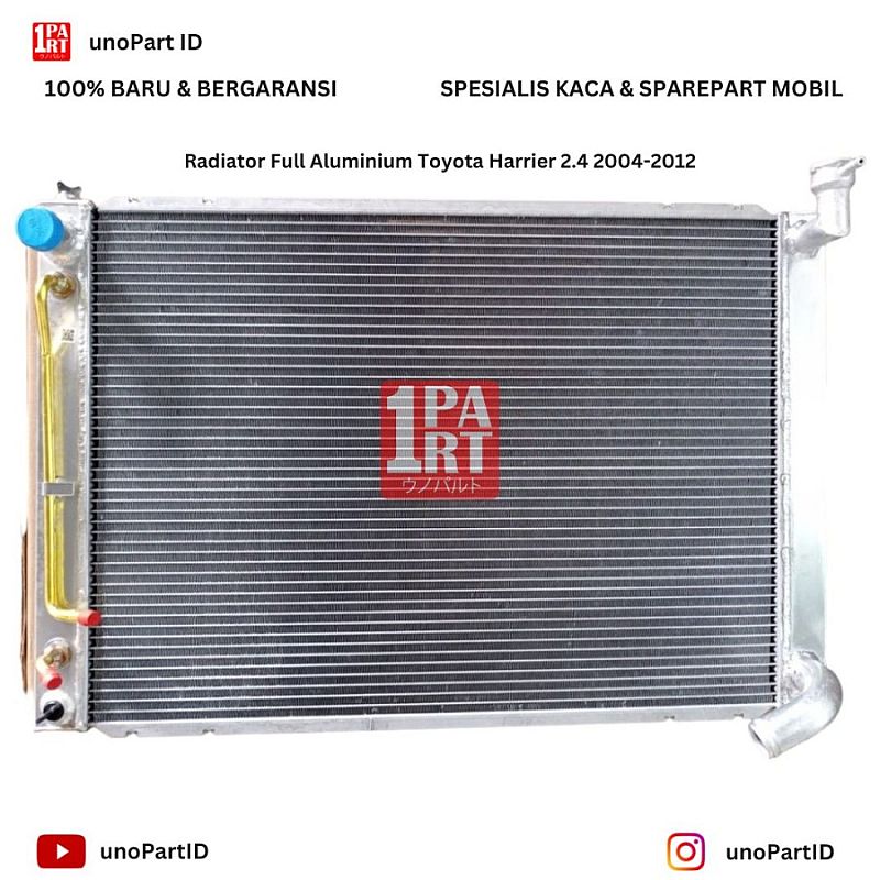 Radiator Full Aluminium Toyota Harrier 2.4 2004-2012 - foto 5