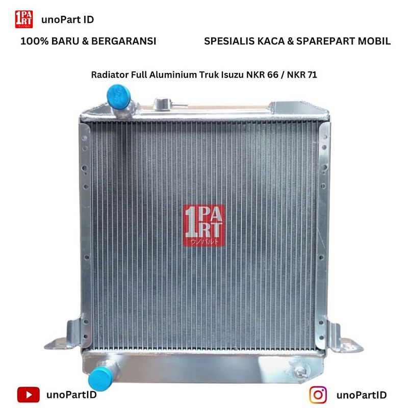 Radiator Full Aluminium Truk Isuzu NKR 66 / NKR 71 Baru dan Bergaransi - foto 8