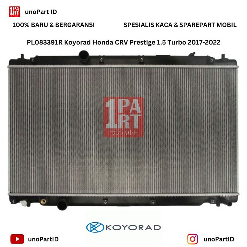Radiator Honda CRV 1.5 Turbo 2017-2022 19010-5PD-U01 Koyorad Japan - foto 2