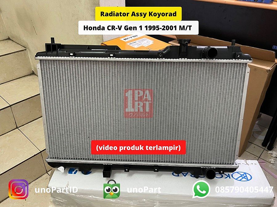 Radiator Koyorad Japan Honda CR-V Gen 1 1995-2001 M/T by unoPart ID - foto 3