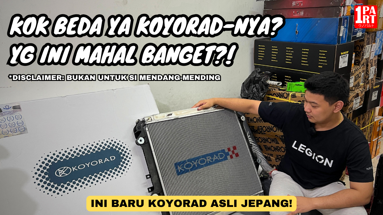 Radiator Koyorad Racing Toyota Fortuner VRZ 2GD-FTV Diesel / Kijang Innova Reborn 1GD-FTV Diesel - foto 2