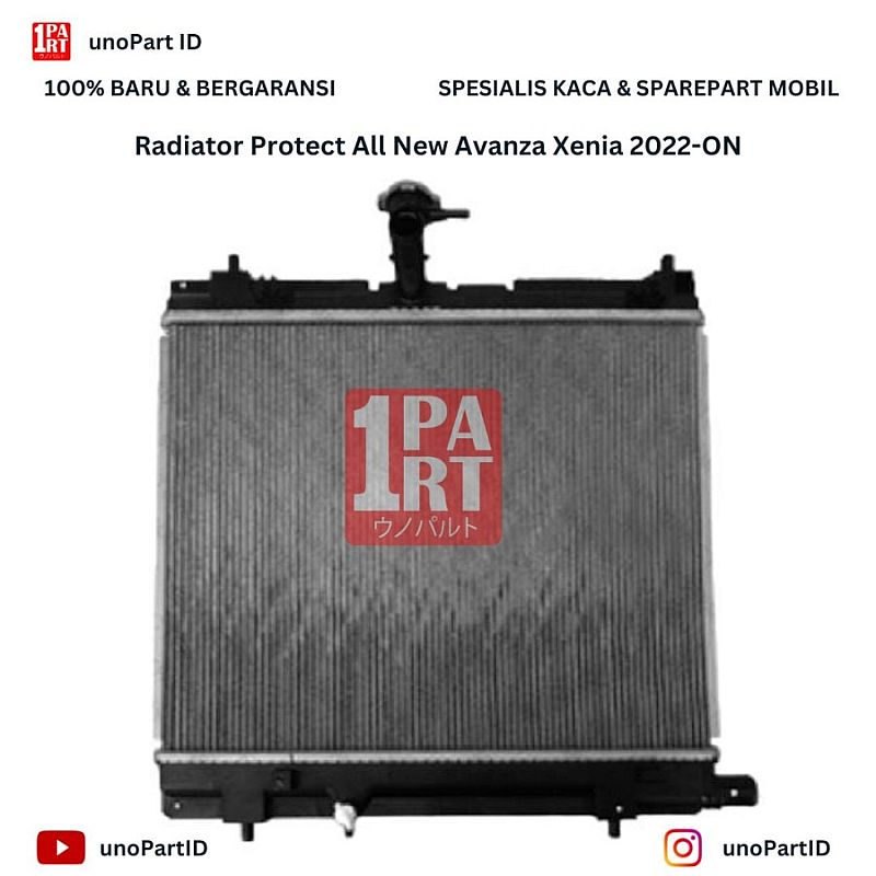 Radiator Protect All New Avanza Xenia 2022-ON Part No 16400-BZB40 - foto 2