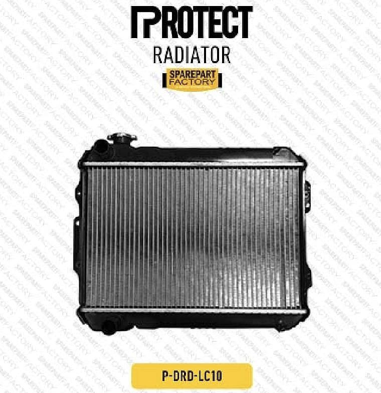 Radiator Protect Daihatsu Zebra 1.3 S89 1990-1995 OEM No 16400-87576 - foto 3