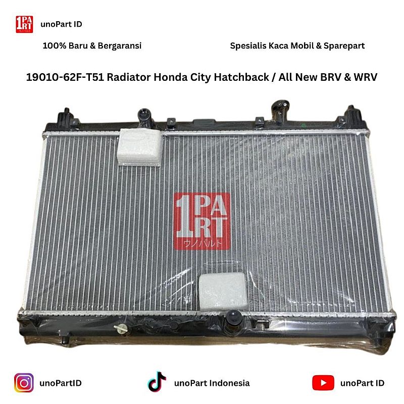 Radiator Protect Honda City Hatchback GN2 GN5 21-UP & BRV WRV 22-UP 19010-62F-T51 by unoPart ID - foto 2
