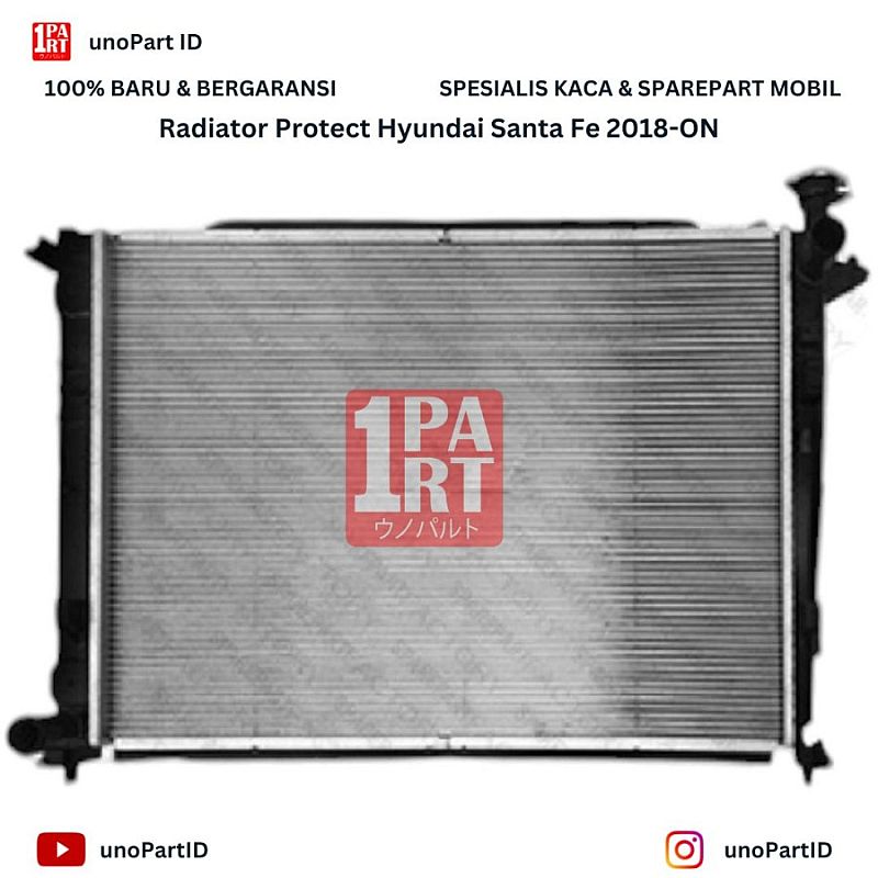 Radiator Protect Hyundai Santa Fe 2018-ON Part No 25310-C5850 - foto 3