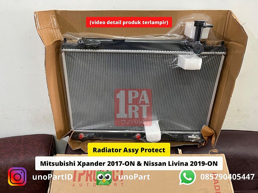 Radiator Protect Mitsubishi Xpander 2017-ON & Nissan Livina 2019-ON - foto 5
