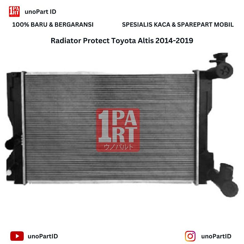 Radiator Protect Toyota Altis 2014-2019 Part No 16410-0D390 unoPart ID - foto 5