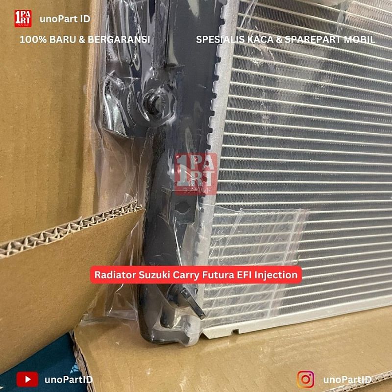 Radiator Suzuki Carry Futura EFI Injeksi Injection 2015-ON 17700-775B0 - foto 5