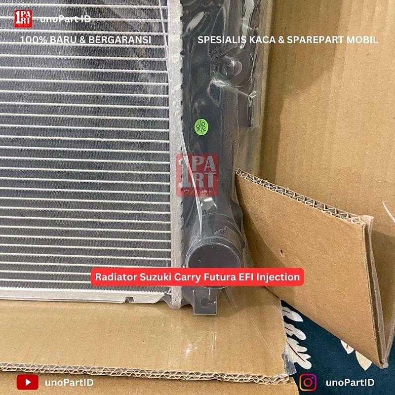 Radiator Suzuki Carry Futura EFI Injeksi Injection 2015-ON 17700-775B0 - foto 4