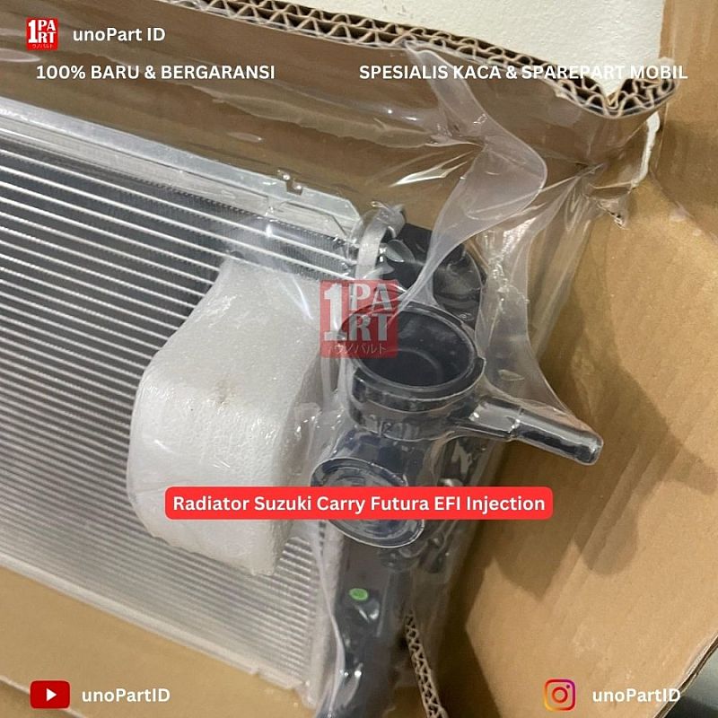 Radiator Suzuki Carry Futura EFI Injeksi Injection 2015-ON 17700-775B0 - foto 2