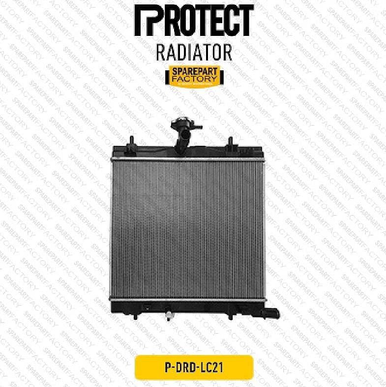 Radiator Toyota Raize Daihatsu Rocky 1.2 16400-BZA80 Rusak Ganti Baru - foto 5
