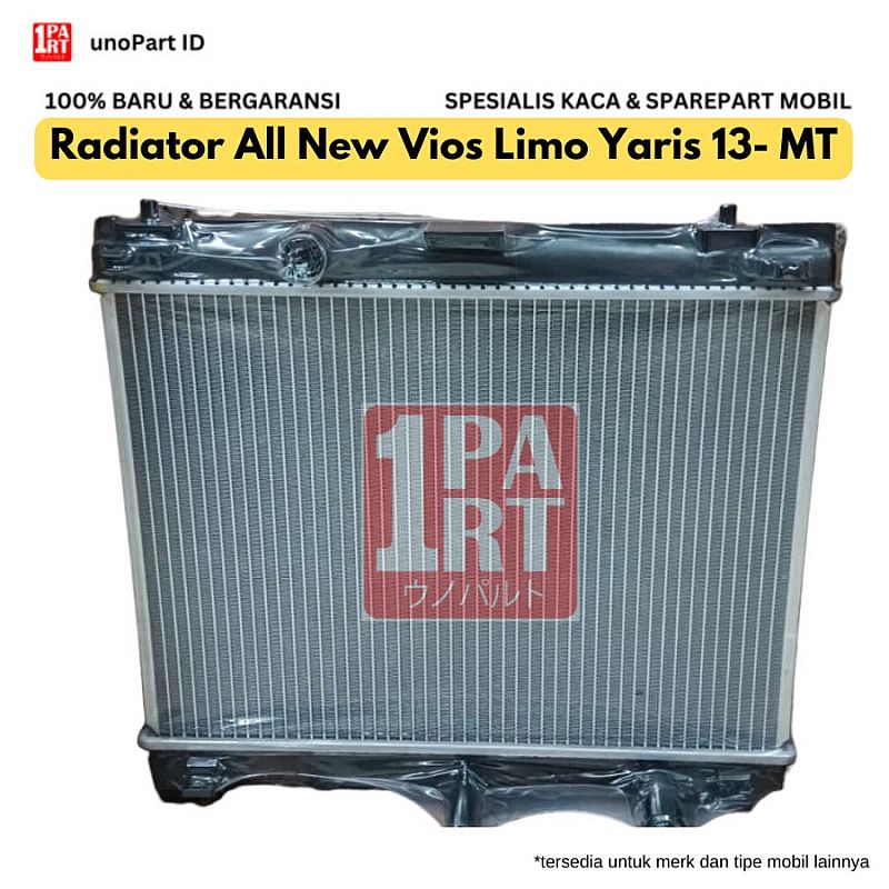 Radiator Trivindo Toyota All New Vios Limo Yaris 2014- Manual MT 100% Baru - foto 5