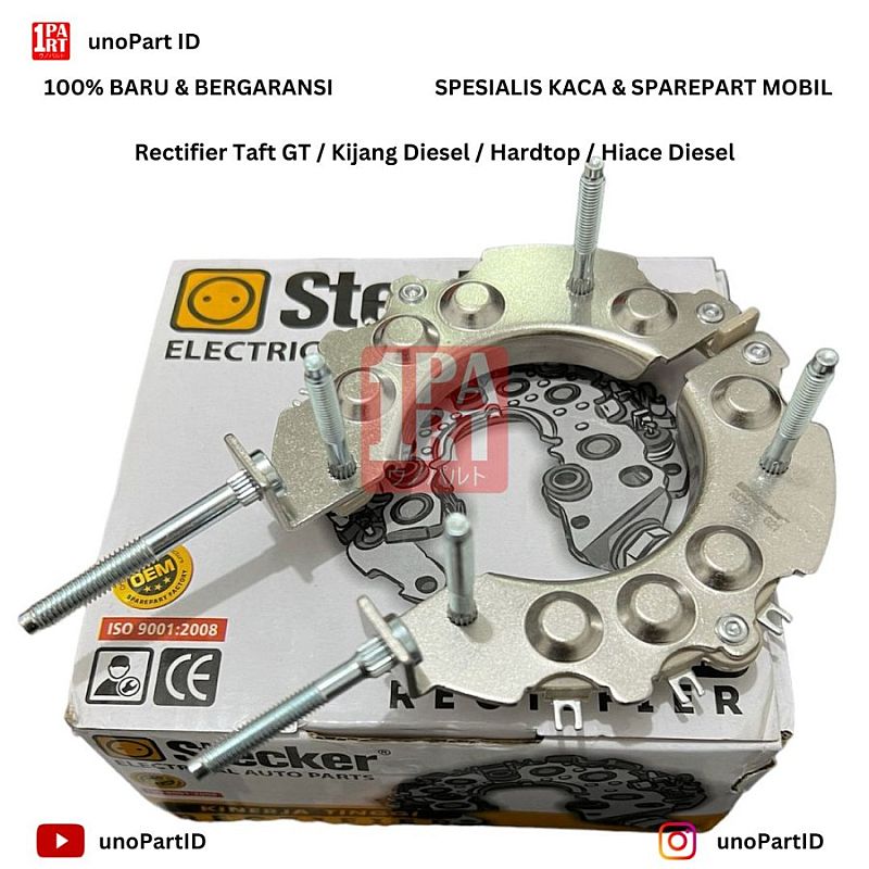 Rectifier Dioda Alternator Toyota Daihatsu Stecker Taft GT / Toyota Kijang Hardtop Hartop Hiace Diesel SNI KAN OEM - foto 2