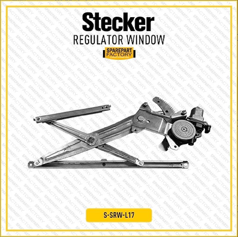 Regulator Motor Power Window  Depan Kanan atau Kiri Stecker Suzuki Splash SNI KAN OEM 83402M83K10-000 83402M83K10 83402M83K10000 83401M83K10-000 83401M83K10 83401M83K10000 - foto 2