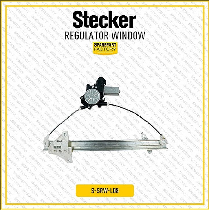Regulator Motor Power Window  Depan Kanan atau Kiri Stecker Suzuki Swift New 2013-Ke Atas SNI KAN OEM 83402-58MA1-000 83401-58MA1-000 - foto 2