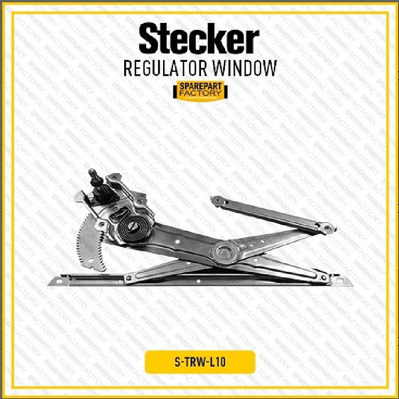 Regulator Motor Power Window Stecker Toyota Hilux Single Cabin 15-ON Depan Kiri SNI KAN OEM 69820-0K260 - foto 2