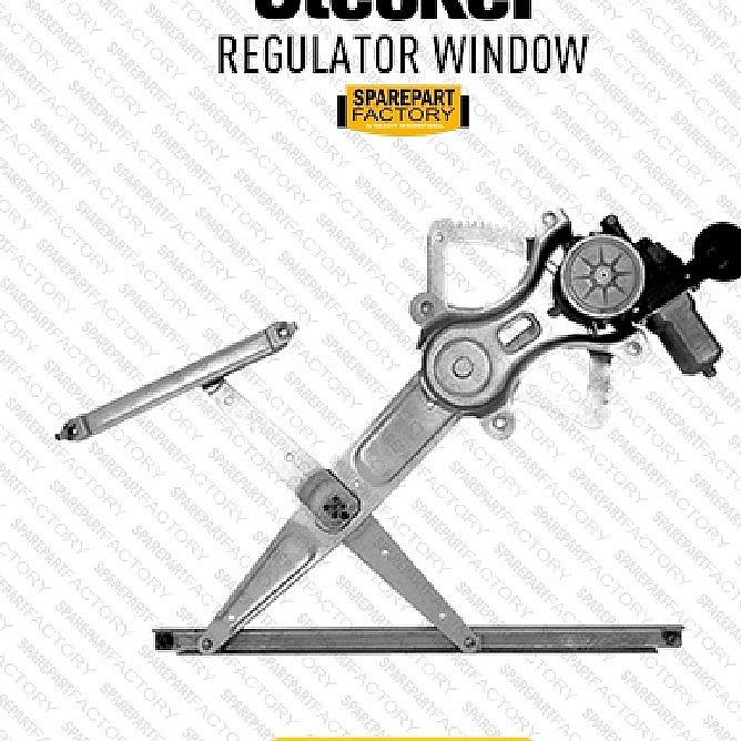 Regulator Motor Power Window Toyota Kijang Innova Depan Kanan 69801-0K030 - foto 5