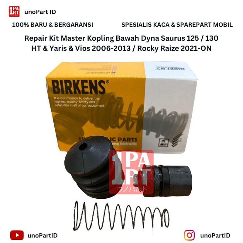 Repair Kit Master Kopling Bawah Dyna 120 130 HT Yaris Vios Raize Rocky - foto 5