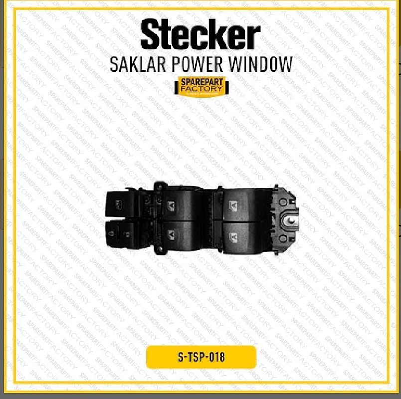 Saklar Power Window Stecker Toyota Alphard Vellfire ANH30 GGH30 AGH30 2015-2022 SNI KAN OEM 84040-48160 8404048160 Tombol Jendela Supir Driver Kanan Depan Utama Master Central - foto 2