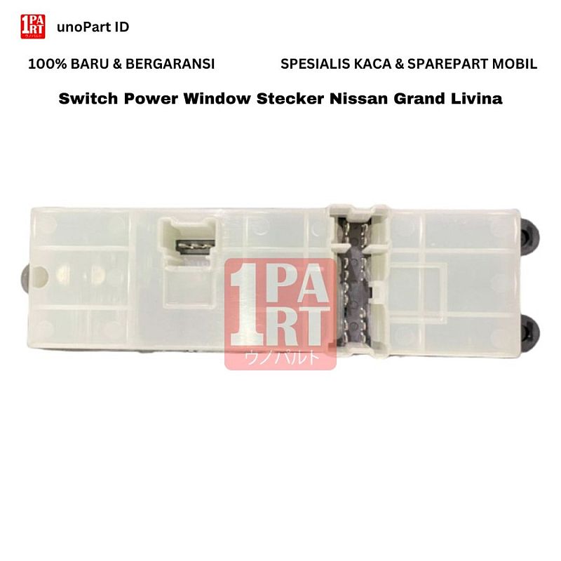 Saklar Switch Power Window Central Nissan Grand Livina / Livina L10 L11 / March K13 10-20 SNI KAN OEM  25401-CJ4IA - foto 2