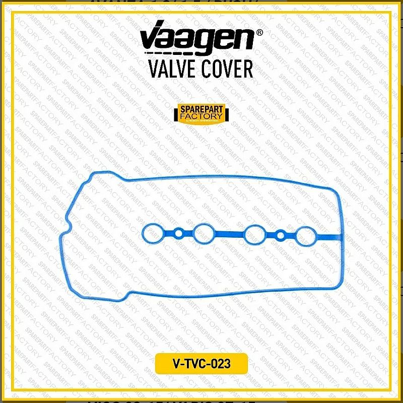Seal Sil Karet Valve Cover Packing Tutup Klep Vaagen Toyota Yaris 07-15 Vios 03-15 1NZ SNI KAN OEM 11213-21011 - foto 2