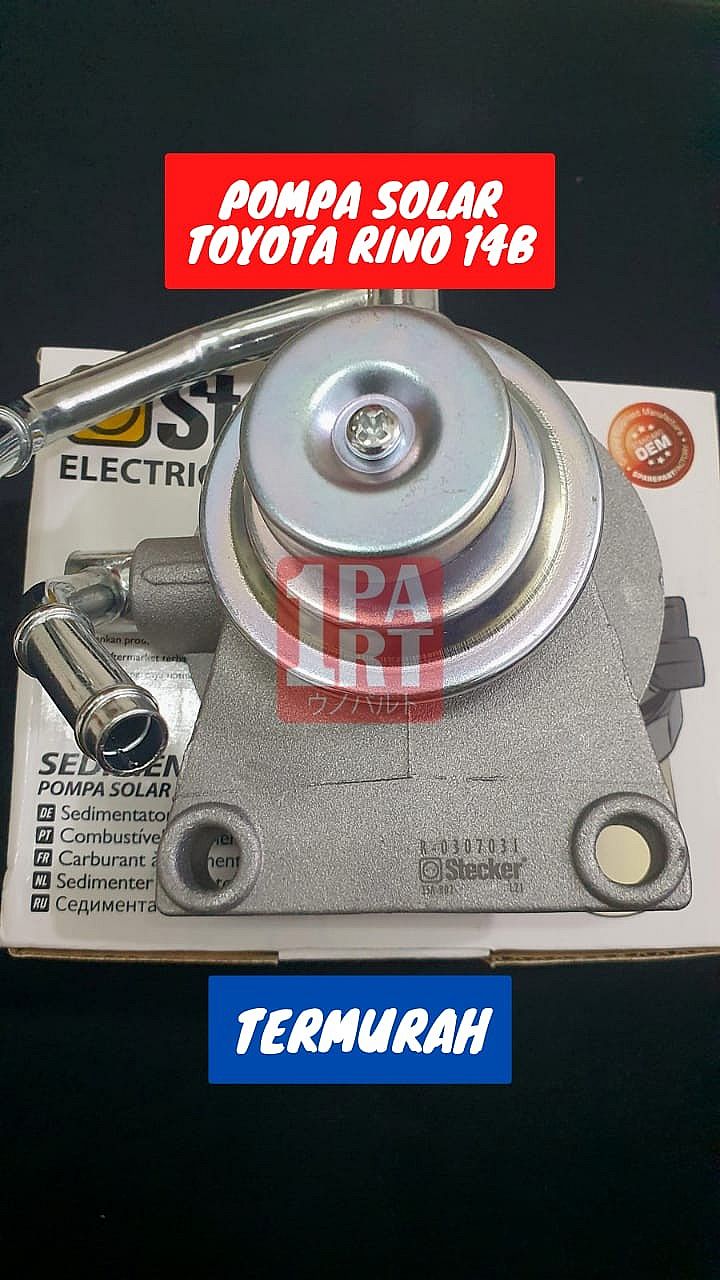 SEDIMENTER POMPA SOLAR TRUK TOYOTA BODY FUEL FILTER RINO 14B - foto 4