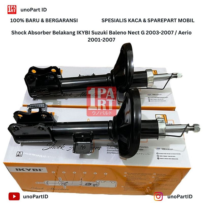 Shock Absorber Belakang Baleno Next G 03-07 / Aerio Shock Breaker IKYBI - foto 2