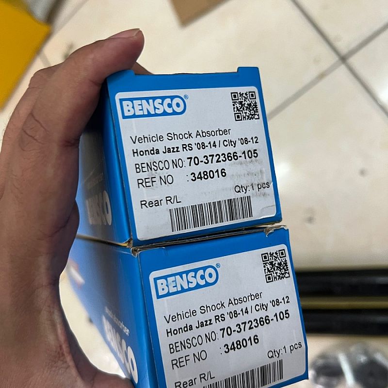 Shock Absorber Belakang Bensco Honda Jazz RS GE8 City GM2 08-13 Freed - foto 2