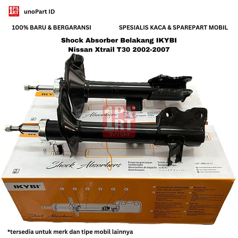 Shock Absorber Belakang IKYBI Nissan Xtrail T30 02-08 Original Quality - foto 5