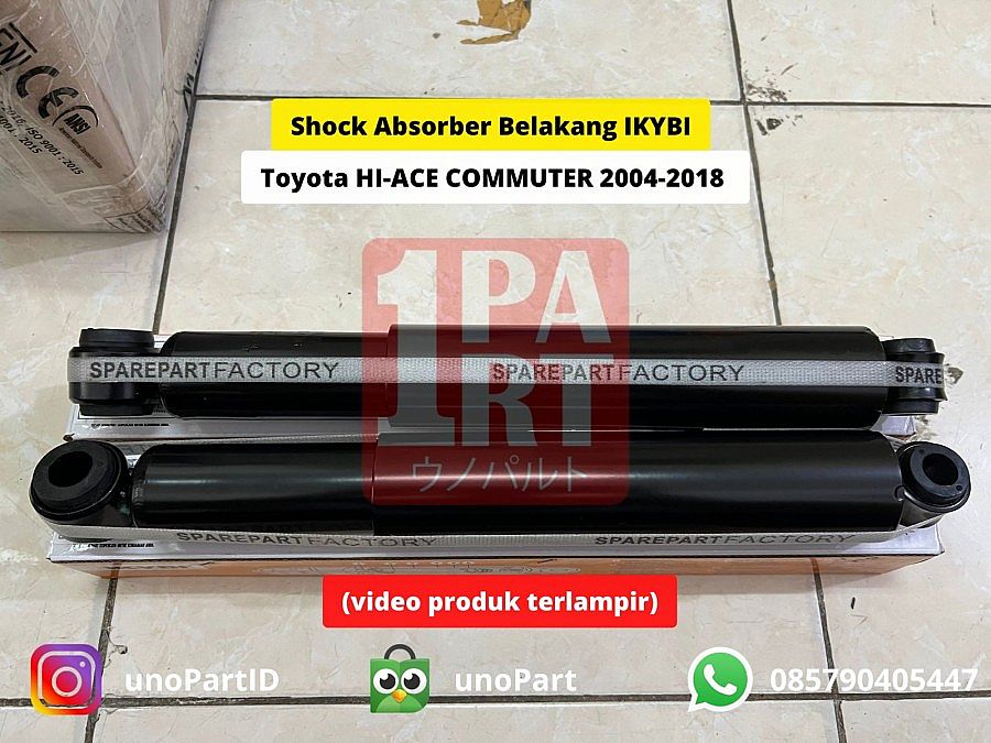 Shock Absorber Belakang IKYBI Toyota Hi-Ace Hiace Commuter 2004-2018 - foto 3