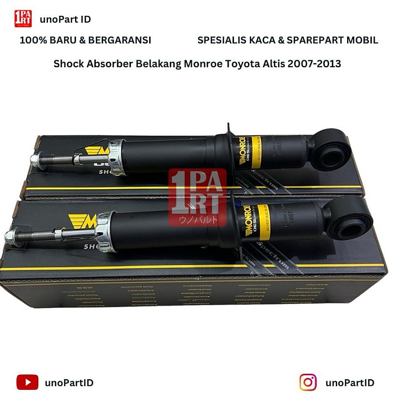 Shock Absorber Belakang Shock Monroe Original Toyota Altis 2007-2013 - foto 2