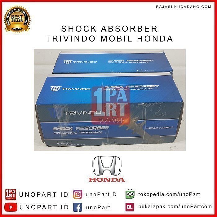 Shock Absorber Belakang Trivindo Honda Jazz City GE8 GM2 RS 52610-TJ5-P010-M1 52610TJ5P010M1 - foto 3