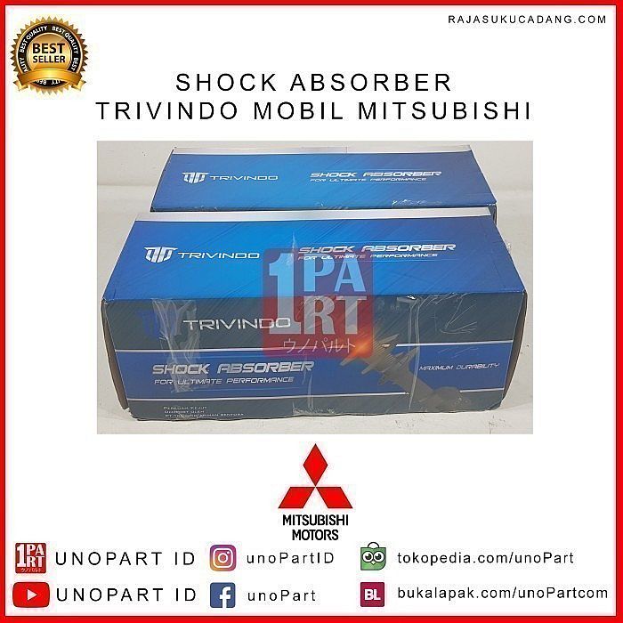 Shock Absorber Belakang Trivindo Mitsubishi Outlander OEM No 4162A245 - foto 4