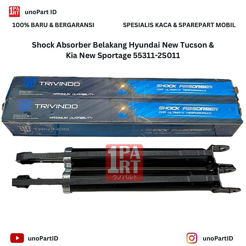 Shock Absorber Belakang Trivindo New Tucson & Sportage 10-15 IATF16949 OEM 55311-2S011 553112S011 - foto 2