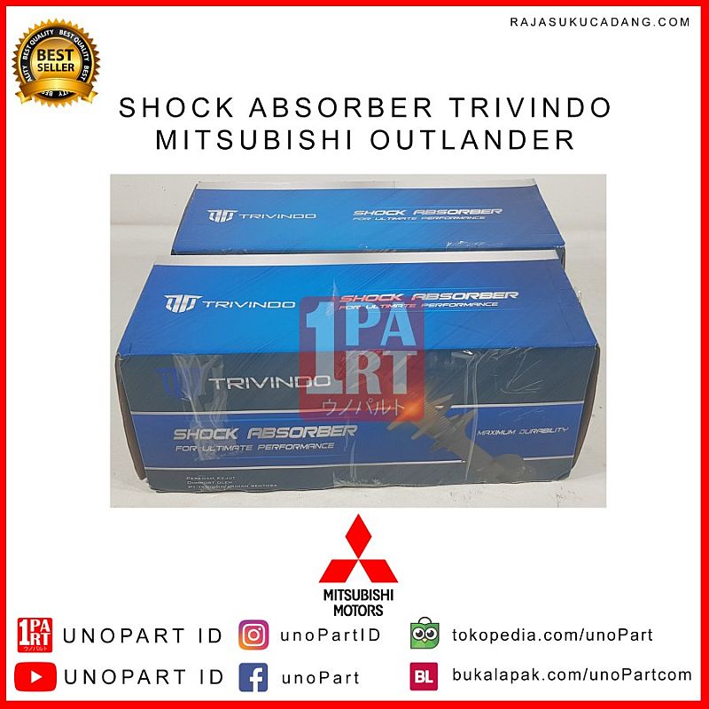 Shock Absorber Belakang Trivindo Toyota Daihatsu Avanza Xenia Veloz FWD 2022-Ke Atas OEM 48531-BZB10 48531BZB10 - foto 5