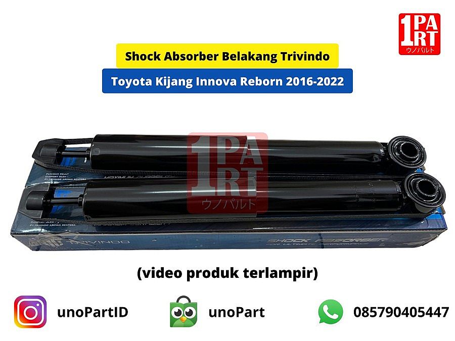 Shock Absorber Belakang Trivindo Toyota Kijang Innova Reborn 2016-2022 - foto 4