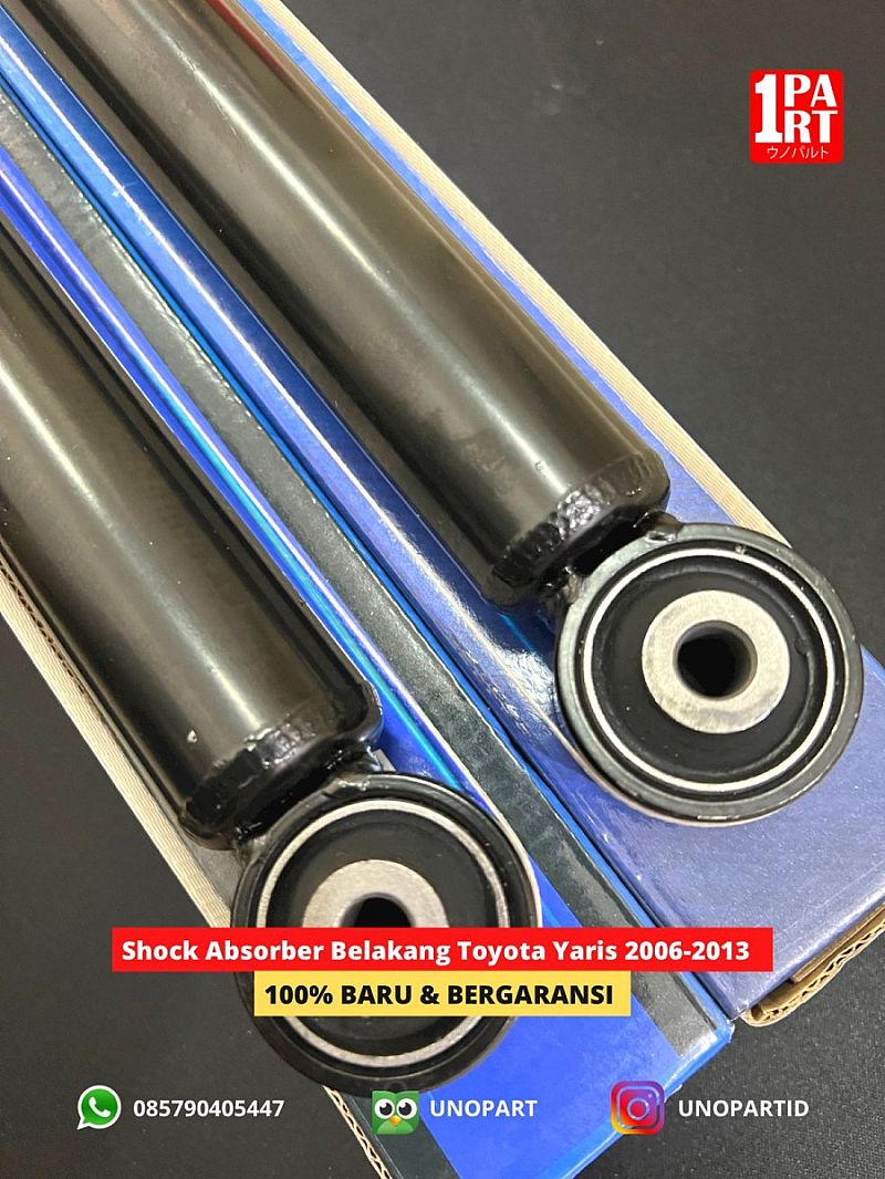 Shock Absorber Belakang Trivindo Toyota Yaris 2006-2013 New Vios 07-12 - foto 4