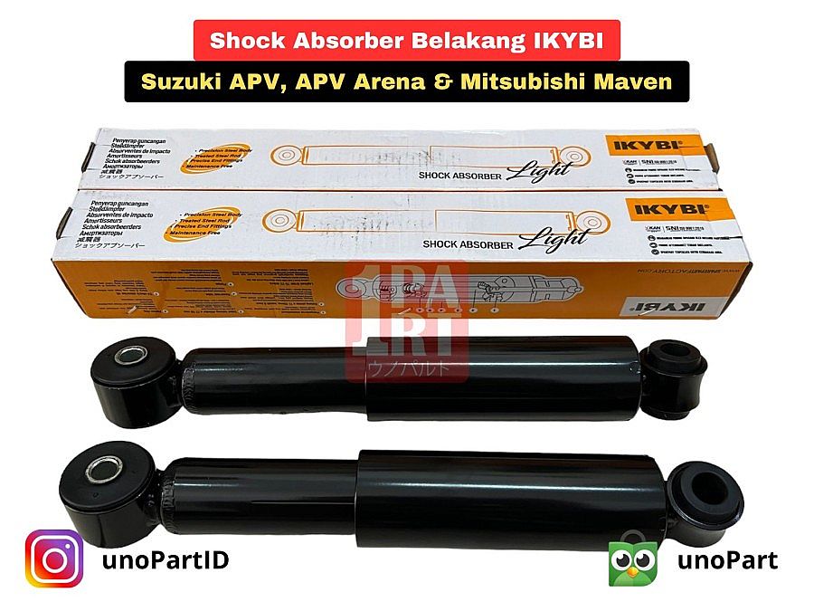 Shock Absorber Breaker Belakang IKYBI not KYB Suzuki APV ARENA & Maven 2004-ON Tipe Oli ENEOS Japan NOK Thailand SNI KAN OEM 41700-60K00 4170060K00 - foto 3