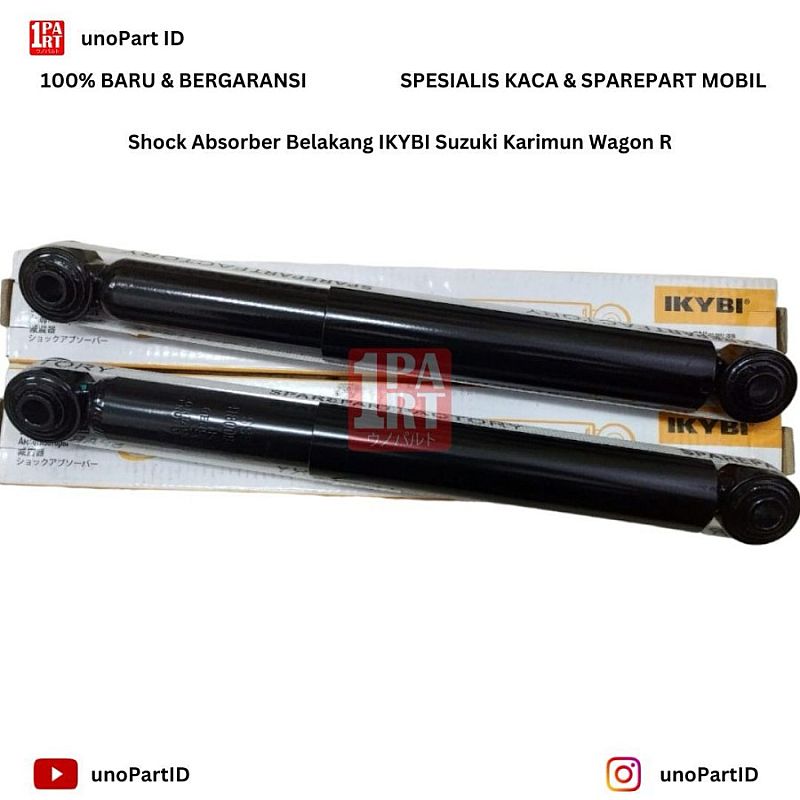 Shock Absorber Breaker Belakang IKYBI not KYB Suzuki Karimun Wagon R Tipe Gas ENEOS Japan NOK Thailand SNI KAN OEM 41800B67L80N000 - foto 3