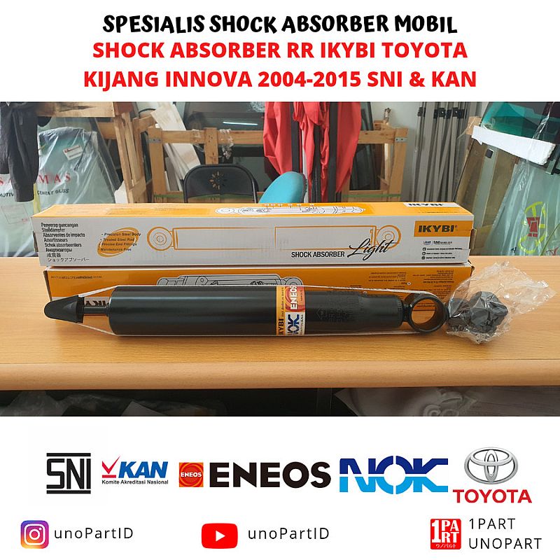 Shock Absorber Breaker Belakang IKYBI Toyota Kijang Innova 2004-2015 Gen1 SNI KAN OEM 48531-09430 4853109430 by Unopart ID - foto 5