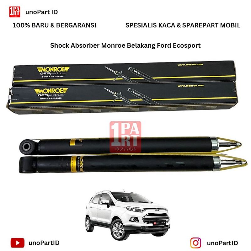Shock Absorber Breaker Belakang Monroe  Ford Ecosport Eco Sport 2015- - foto 2