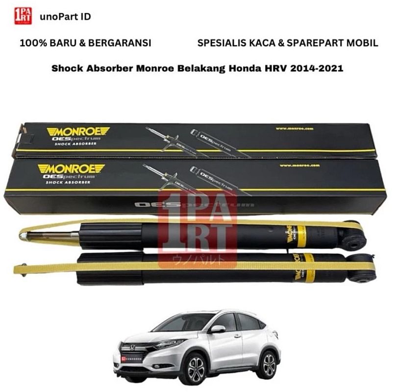 Shock Absorber Breaker Belakang Monroe Honda HRV HR-V Vezel 2014-2021 - foto 3
