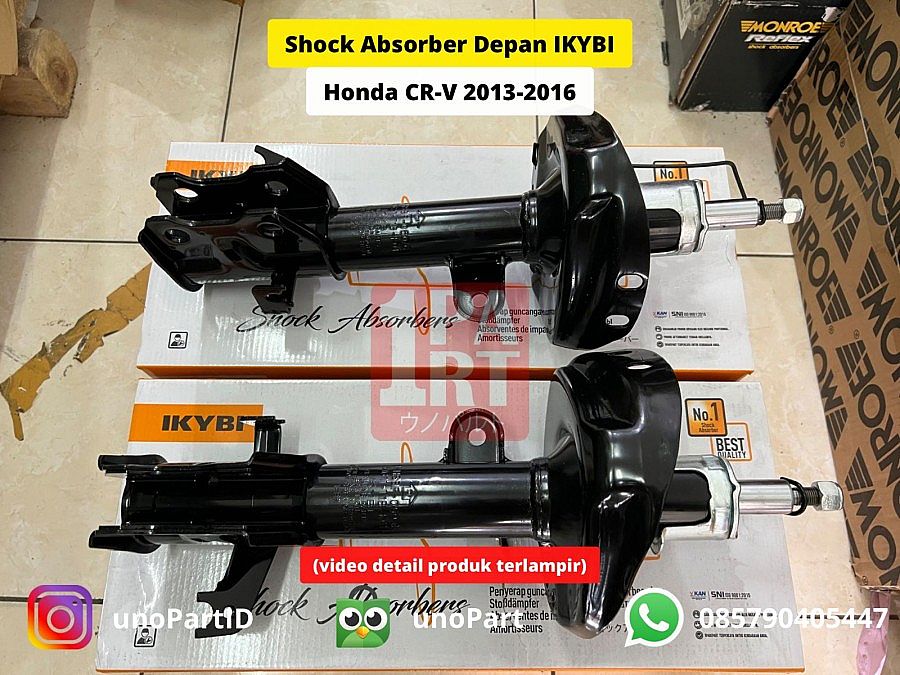 Shock Absorber Breaker Depan IKYBI not KYB Honda CRV CR-V 2013-2016 - foto 3