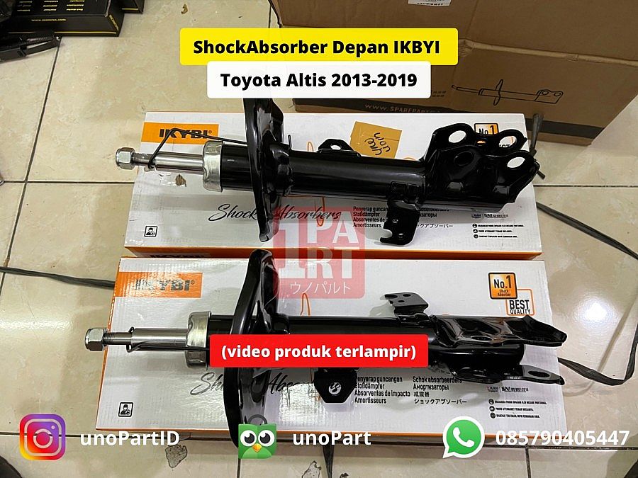 Shock Absorber Breaker Depan IKYBI not KYB Toyota Altis 2013-2019 ENEOS Japan NOK Thailand SNI KAN OEM 48510-BZ170 48520-BZ170 48510BZ170 48520BZ170 - foto 3