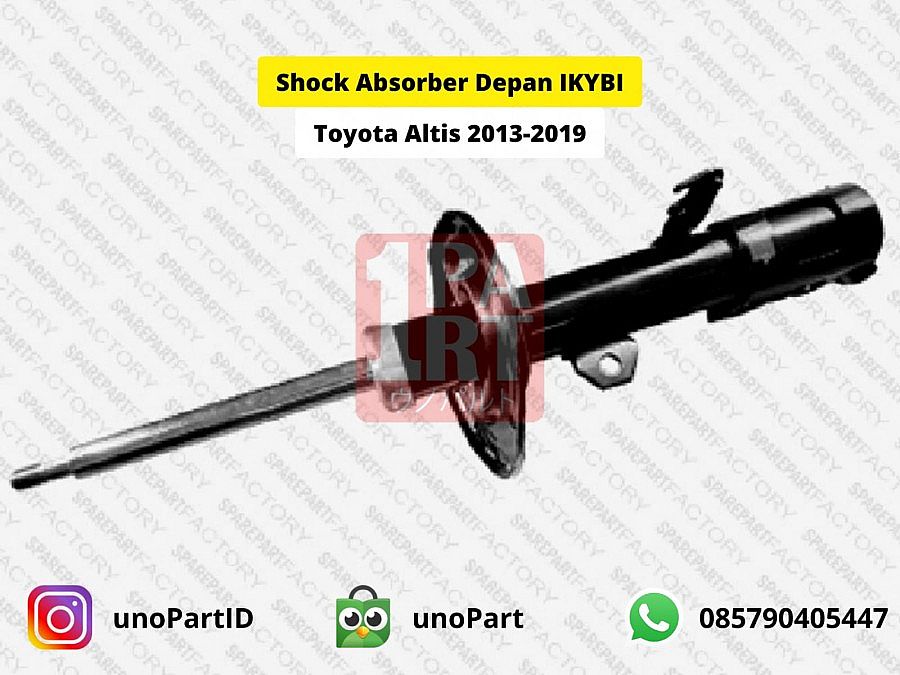 Shock Absorber Breaker Depan IKYBI not KYB Toyota Altis 2013-2019 ENEOS Japan NOK Thailand SNI KAN OEM 48510-BZ170 48520-BZ170 48510BZ170 48520BZ170 - foto 2