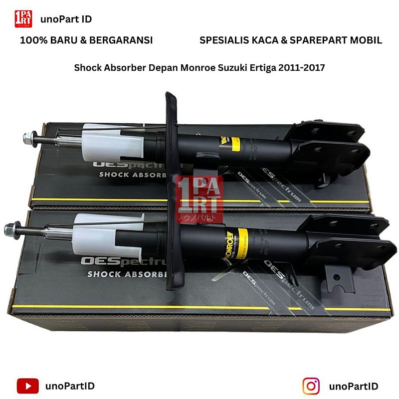 Shock Absorber Breaker Depan Suzuki Ertiga Gen1 2011-2018 Monroe 41601M60M00000 41602M60M00000 - foto 2