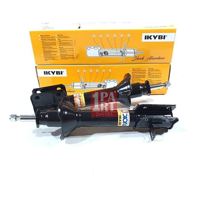 Shock Absorber Breaker IKYBI not KYB Daihatsu Charade Classy G-100 G100 / Winner 1987-1998 / Hyundai Bimantara Cakra 1995-1997 Belakang Tipe Oli Eneos Japan NOK Thailand SNI KAN OEM 633131 632089 6331 - foto 3