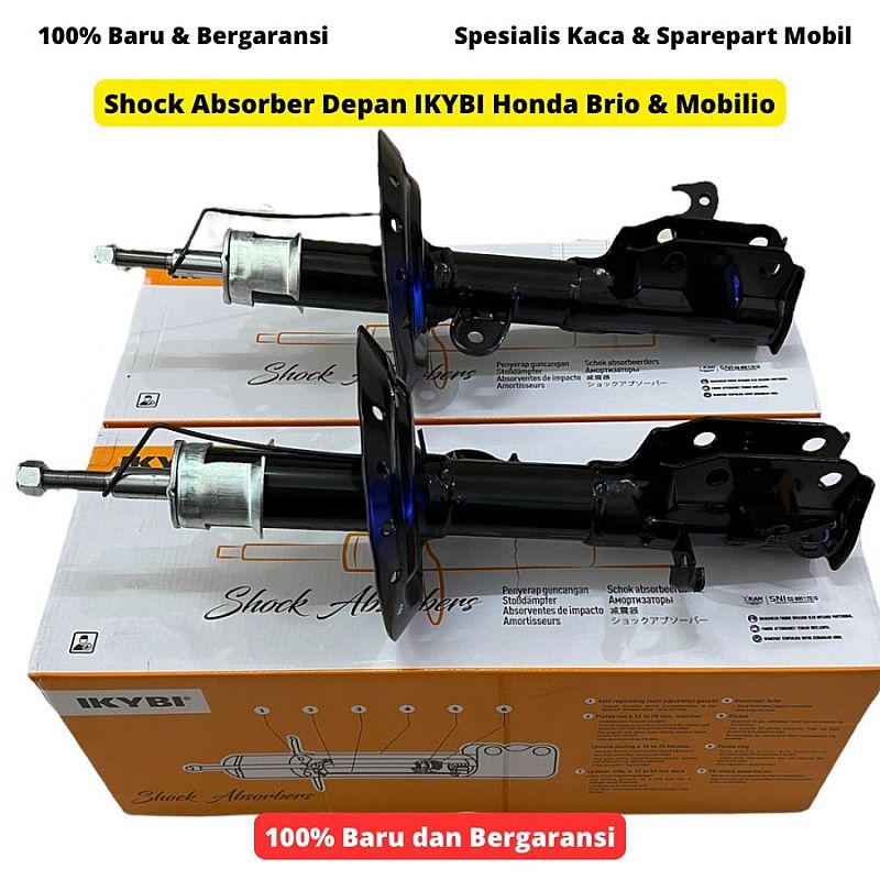 Shock Absorber Breaker IKYBI not KYB Honda Mobilio / Brio Depan Tipe Gas Eneos Japan NOK Thailand SNI KAN OEM 51621-TE7-K03 51611-TE7-K03 51621TE7K03 51611TE7K03 - foto 2